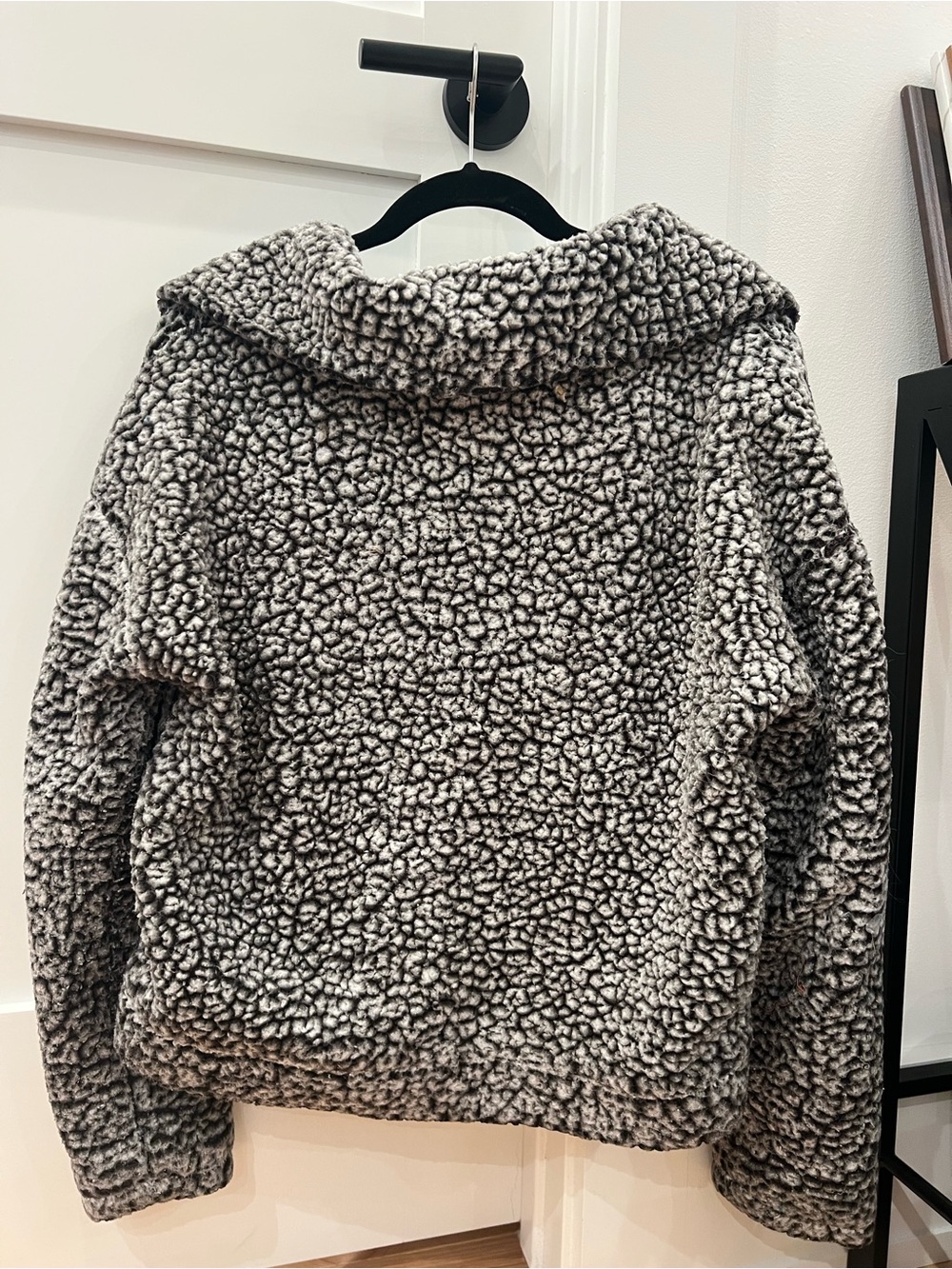 Thread & Supply Heather Gray Sherpa-Lined Hoodie - Picture 3 of 3